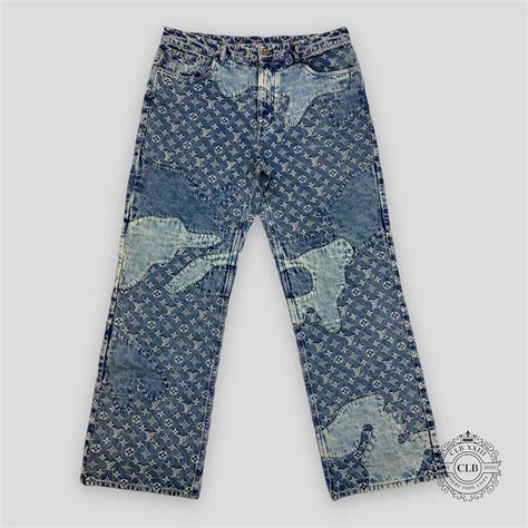 Louis Vuitton x Nigo Monogram Patchwork Denim .